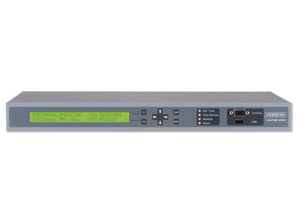 Meinberg LANTIME M300/TCR, 19" rack IRIG/AFNOR Time Server